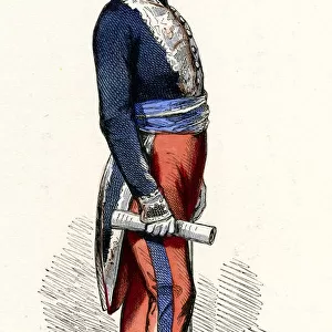 French Officer of Commissariat