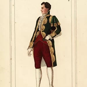 French page boy, Napoleonic era