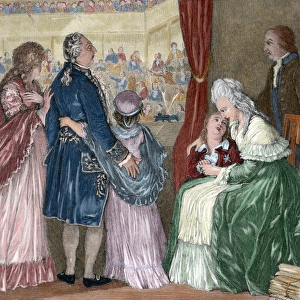 French Revolution (1789-1799). The royal family took refuge