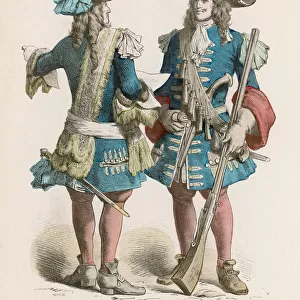 French soldiers 1690