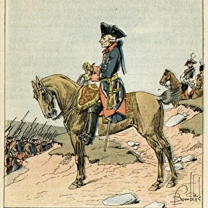 Friedrich II on Horse