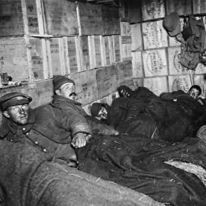 Frost-bitten soldiers at Gallipoli WWI