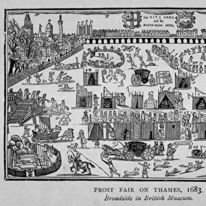 Frost Fair / Thames / 1683