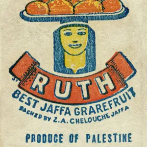 Fruit Label -- best Jaffa grapefruit