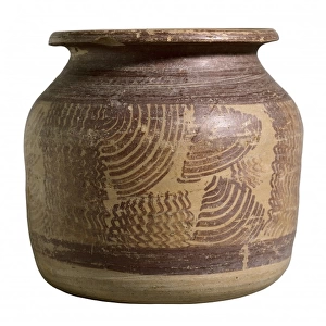 Funerary Urn. 5th c. BC. Iberian art. Ceramics
