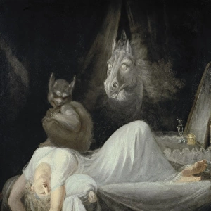 FUSELI, Johann Heinrich (1741-1825). The Nightmare
