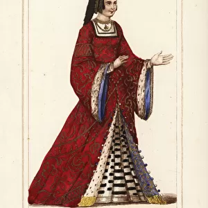 Gabrielle de Bourbon, wife of Louis II of