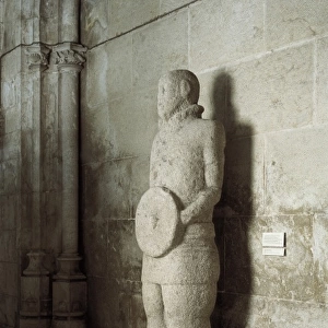 Galician warrior. 3rd-1st c. BC. Iron Age. Sculpture
