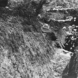Gallipoli trench WWI