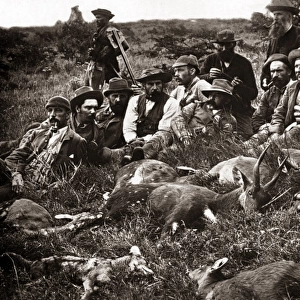 Game hunters, South Africa, circa 1888 (Robert Harris studio
