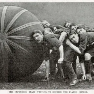 A Game of Pushball, Crystal Palace 1902 A Game of Pushball, Crystal Palace 1902