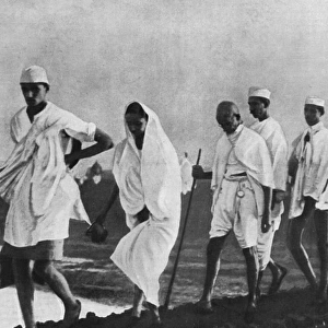 Gandhi in India 1930