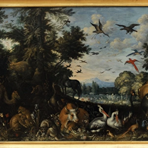 The Garden of Eden, 1618, by Roelandt Savery (1576-1639)