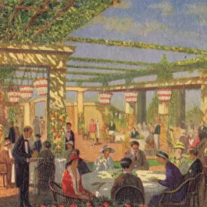 The Garden Grill Room of the Mayfair Hotel, Berkeley Square