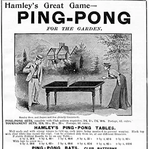 Garden Ping Pong, 1901