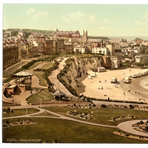 From the gardens, Broadstairs, England
