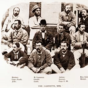 Garnett Family Cricket Team, 1876