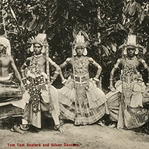 Gata Bera drummers and Sinhala Dancers - Sri Lanka