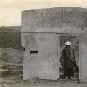 Gate of the Sun, near Lake Titicaca, Bolivia, South America