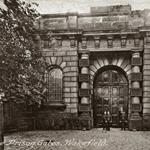 Gates of Wakefield Prison, West Yorkshire