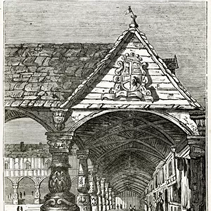 Gateway of the Bishops Palace at liege