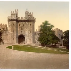 The gateway, Lancaster Castle, England