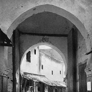 The Gateway leading into the Moulay Idriss, Morocco