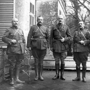 General Allenby with Spanish Generals