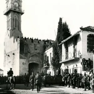 General Allenbys official entry into Jerusalem, WW1