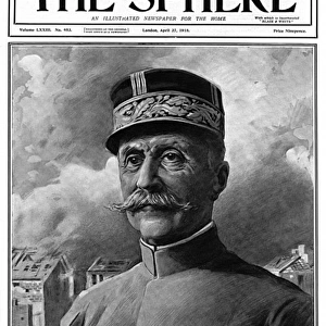 General Ferdinand Foch by Matania, WW1