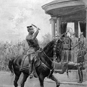 General Foch in Victory Parade, Hyde Park, London