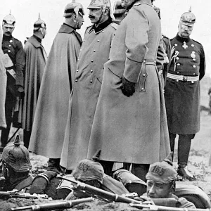 General Moltke and Kaiser Wilhelm II