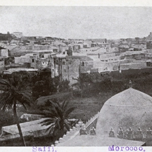 General rooftop view of Saffi (Safi, Asfi), Morocco