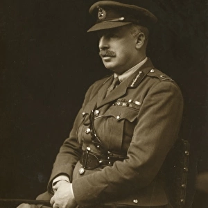 General Sir John Du Cane, British army officer, WW1