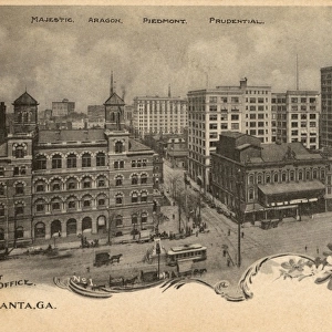 General view of Atlanta, Georgia, USA