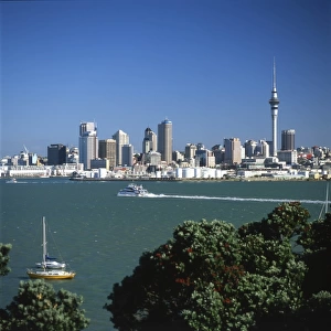 General view of Auckland, North Island, New Zealand