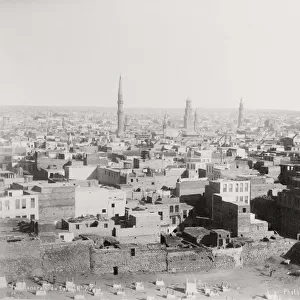 General view of the city of Cairo, Egypt