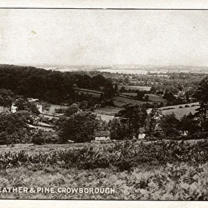 General View, Crowborough, Sussex