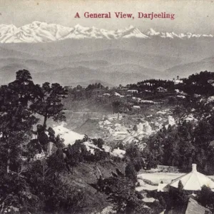 General view of Darjeeling, India