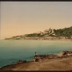 General view from the east, Bordighera, Riviera