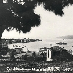 General view of Gallipoli, Turkey