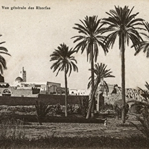 General view of Ghorfas, Medenine, Tunisia, North Africa