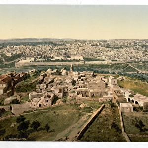 General view, Jerusalem, Holy Land