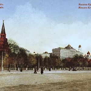 General view, The Kremlin, Moscow, Russia