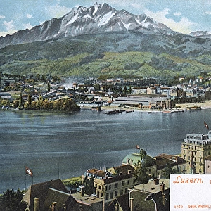 General view of Lucerne, Switzerland