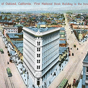 General view of Oakland, California, USA