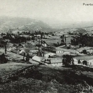 General view of Penco, Bio Bio, Chile, South America