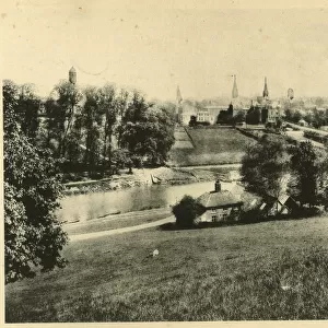 General view of Shrewsbury, Shropshire