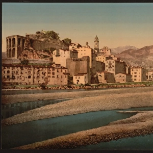 General view of the town, no. 1, Ventimiglia, Riviera