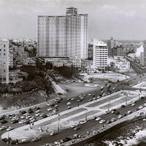 General view of Vedado, Havana, Cuba